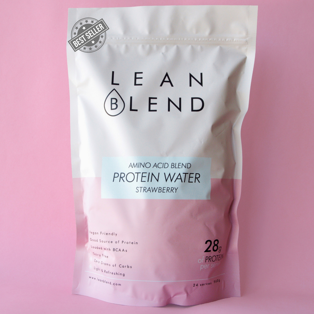 Strawberry Protein Water 24 serves - Lean Blend